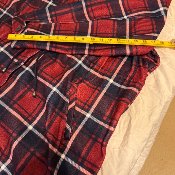 Torrid Plaid Shacket (red/navy) — perfect for fall! - Picture 5 of 9